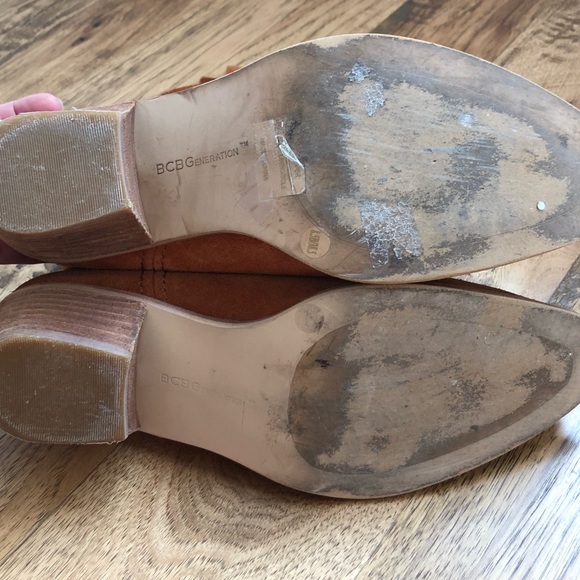 Suede BCBG Short Booties BOHO - Picture 7 of 8